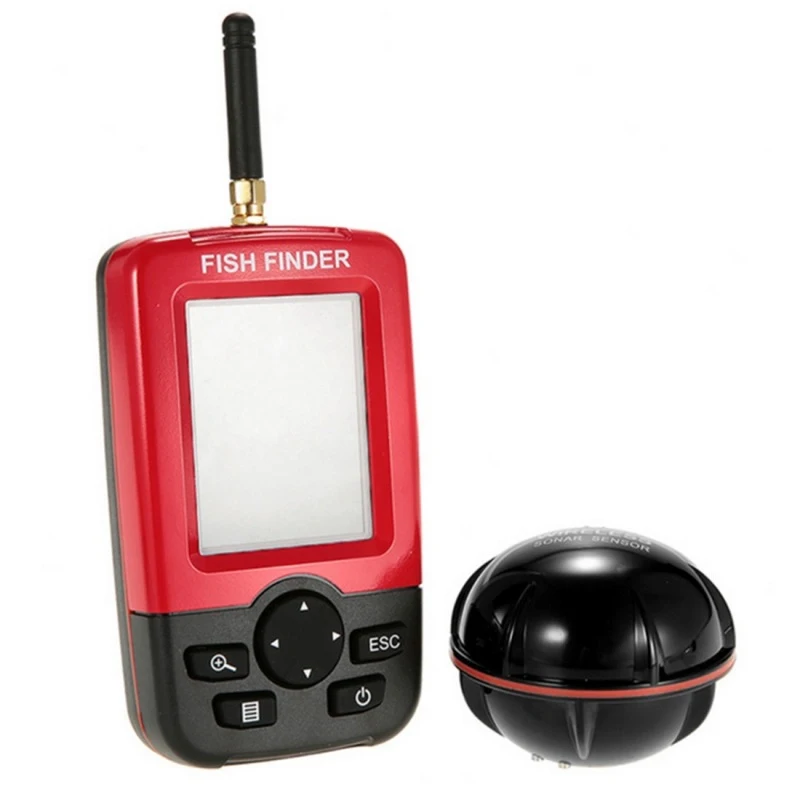 Display Portable fish finder e - Fishing Boat Depth Finder reseña y precio