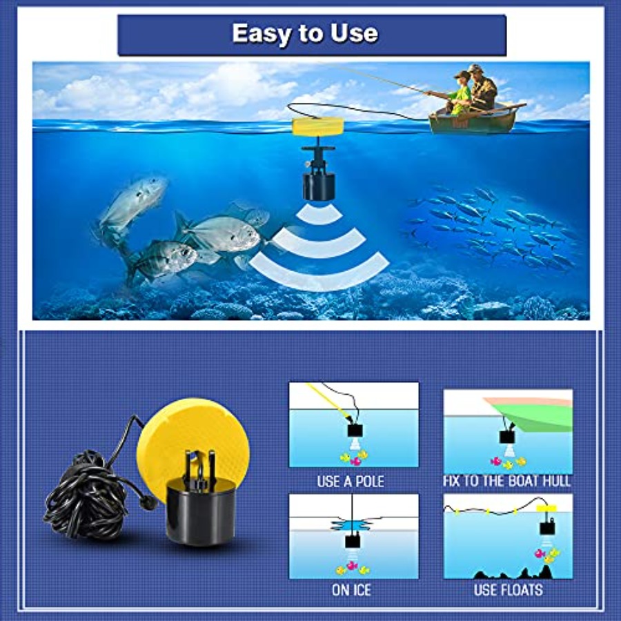 Kayak Portable Fish Depth Find - Fishing Boat Depth Finder reseña y precio