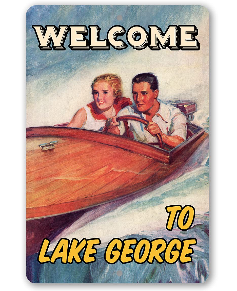 Personalized Fast Boat Vintage - Fishing Boat Aluminum reseña y precio