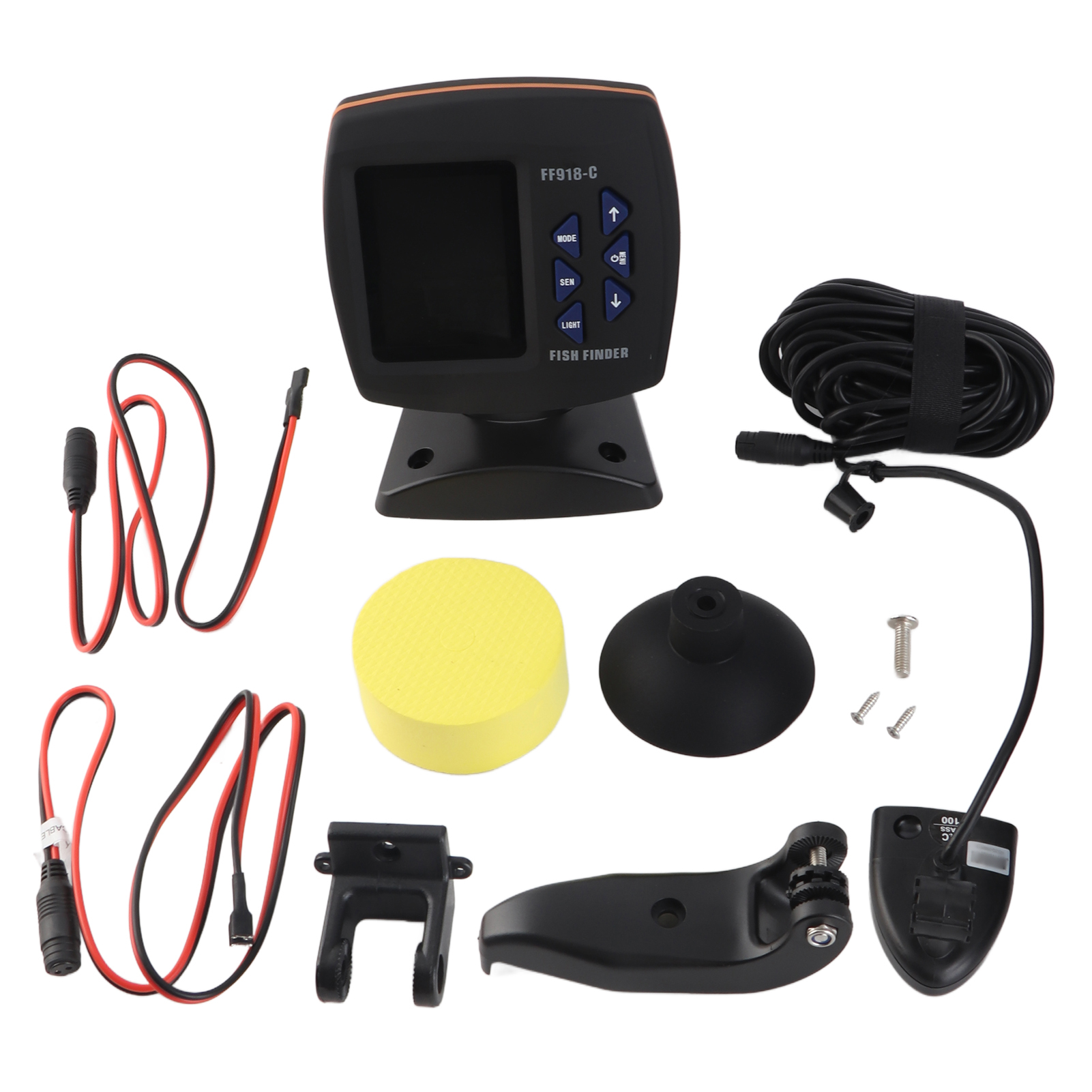 Color Screen Wired Fish Finder - Fishing Boat Depth Finder reseña y precio