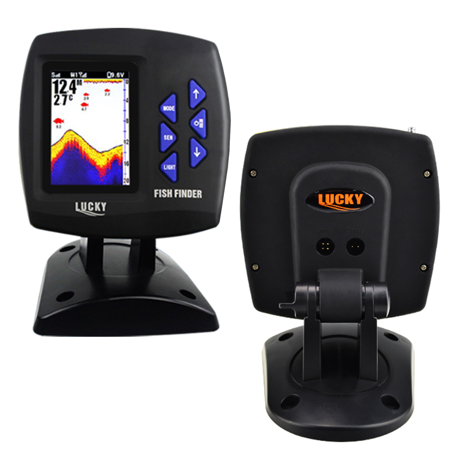 LUCKY Fishfinder 300m/ 980ft F - Fishing Boat Depth Finder reseña y precio