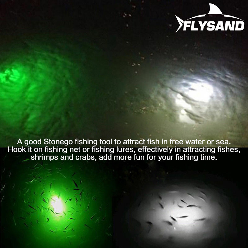 LED Fishing Lamp Underwater Di - Fishing Boat Navigation Light reseña y precio