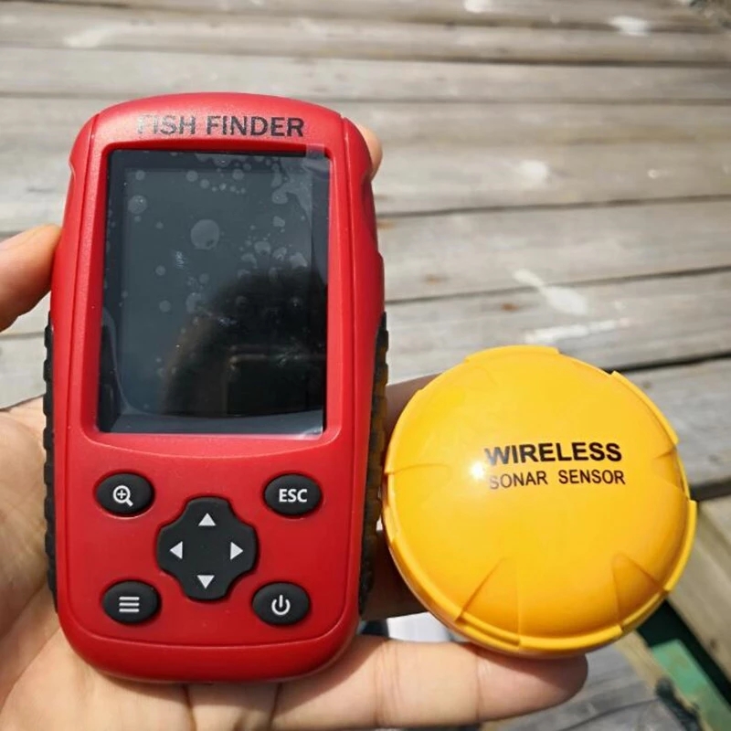 Fish finder wireless Wireless  - Fishing Boat Depth Finder reseña y precio