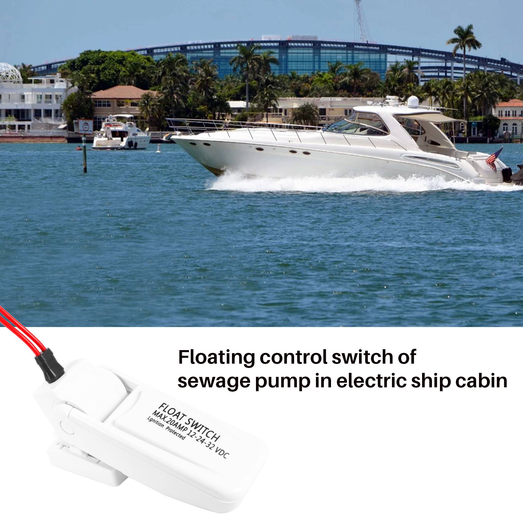 AASS-Bilge Pump Float Switch A - Fishing Boat Bilge Pump reseña y precio