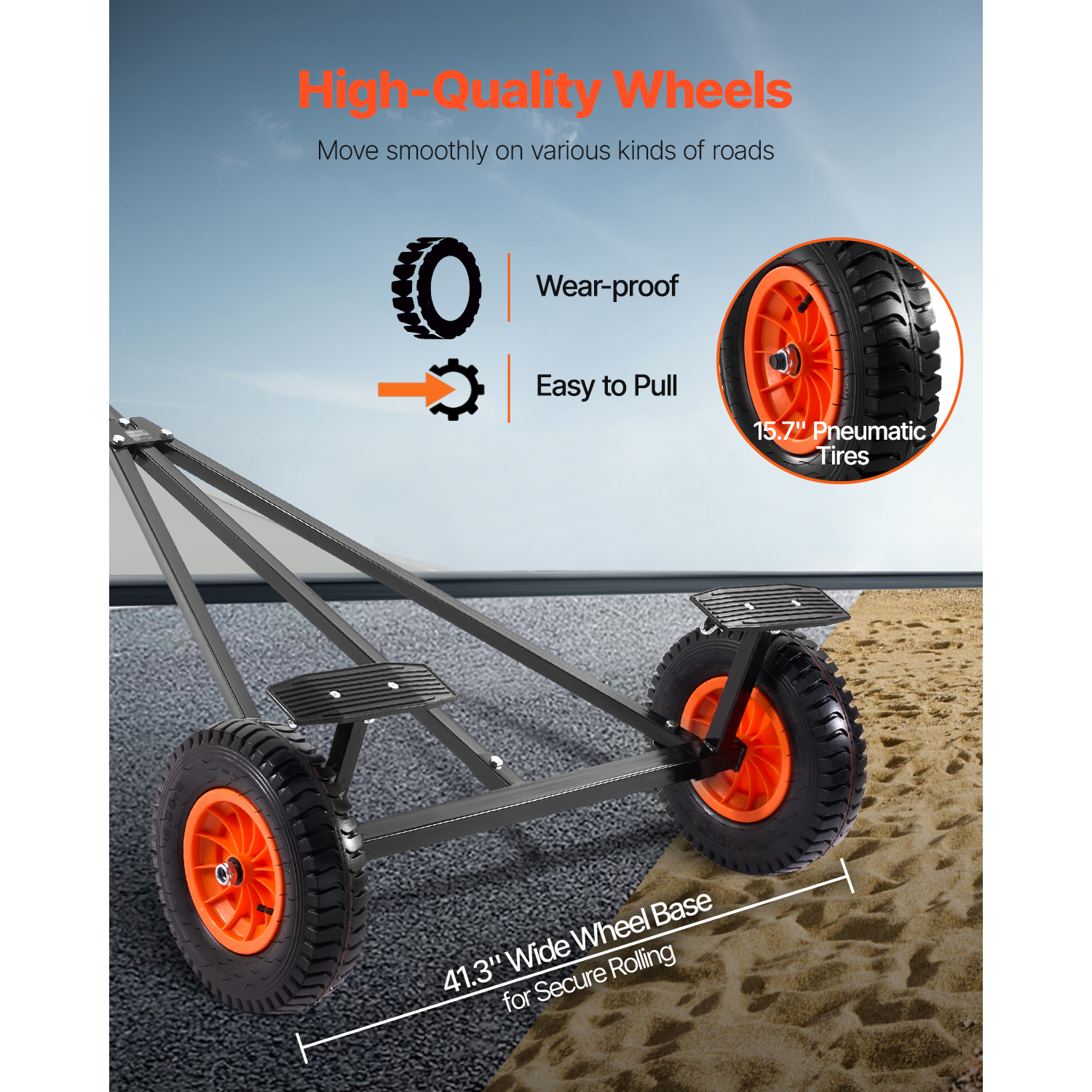 SucceBuy 420lbs Boat Trailer D - Fishing Boat Oar reseña y precio