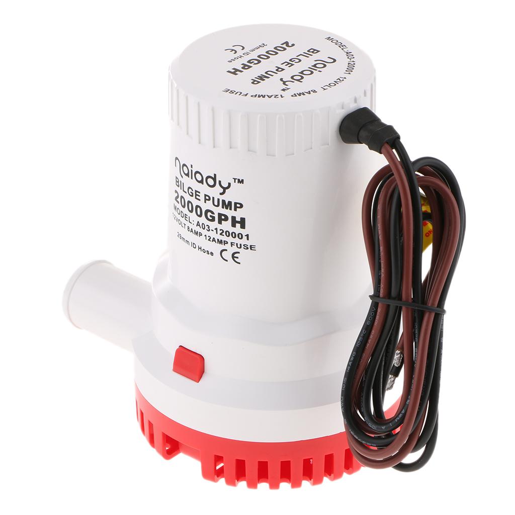 Submersible Bilge Pump 12V 200 - Fishing Boat Bilge Pump reseña y precio