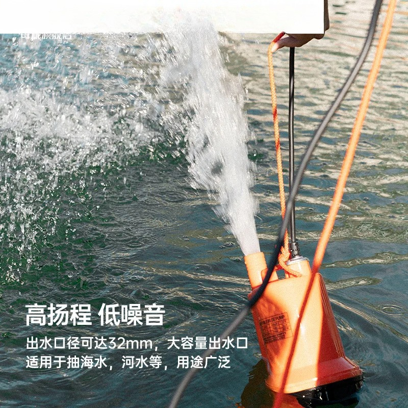 Marine bilge pump 12V24v DC su - Fishing Boat Bilge Pump reseña y precio