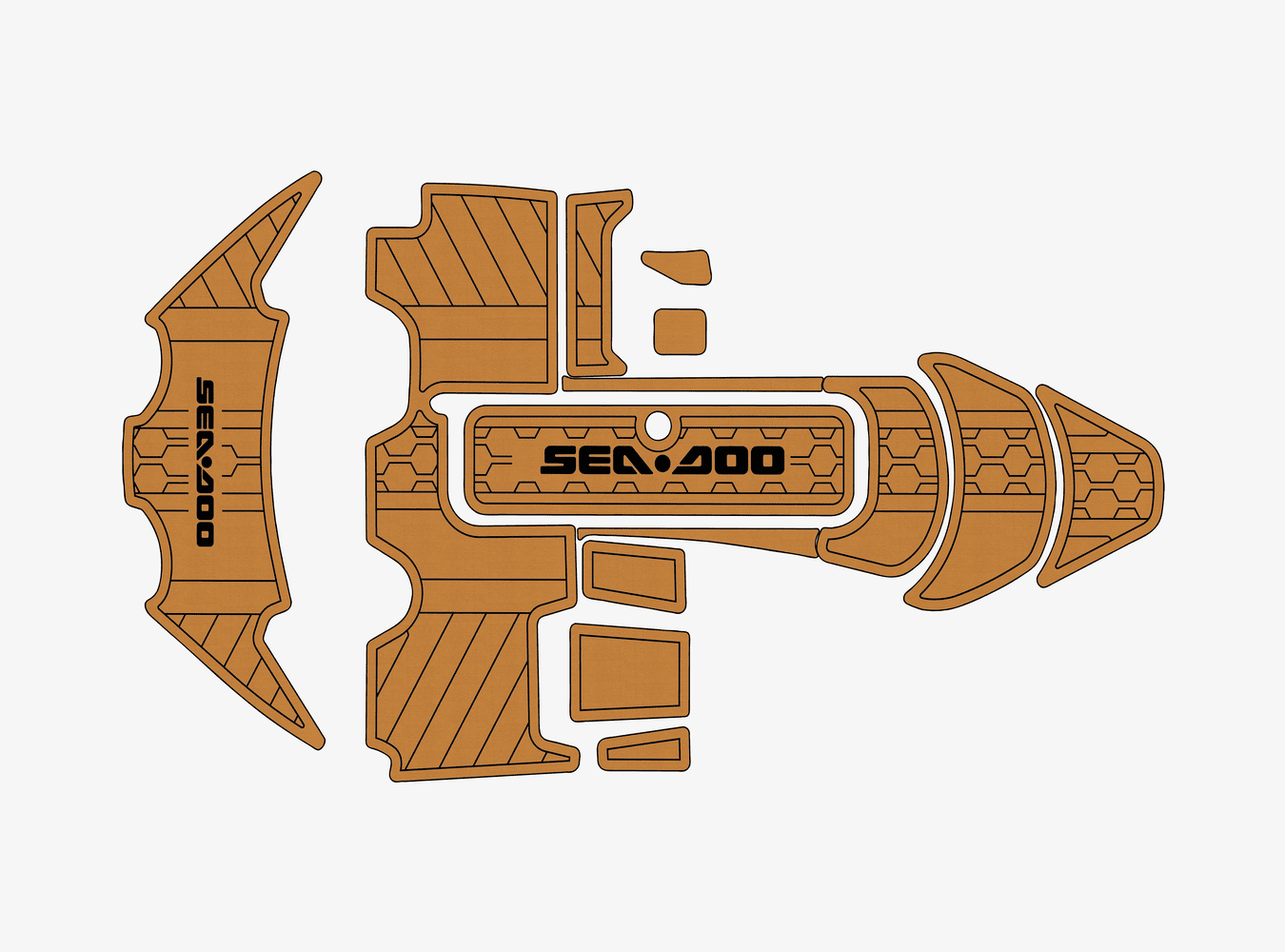 2007-2012 Sea Doo 150  Speedst - Fishing Boat Fiberglass reseña y precio