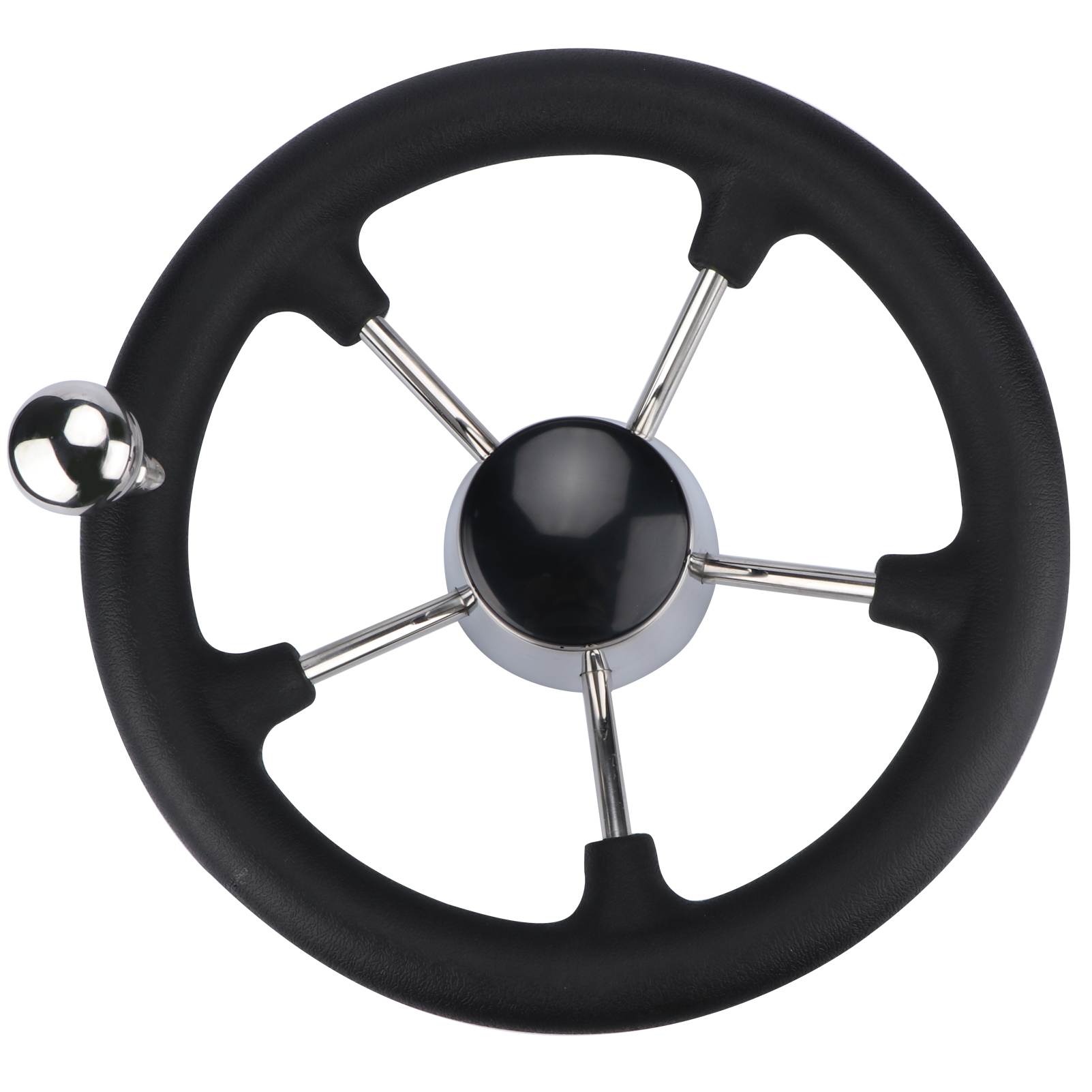 Boat Accessories Marine 11 Inc - Fishing Boat Steering Wheel reseña y precio