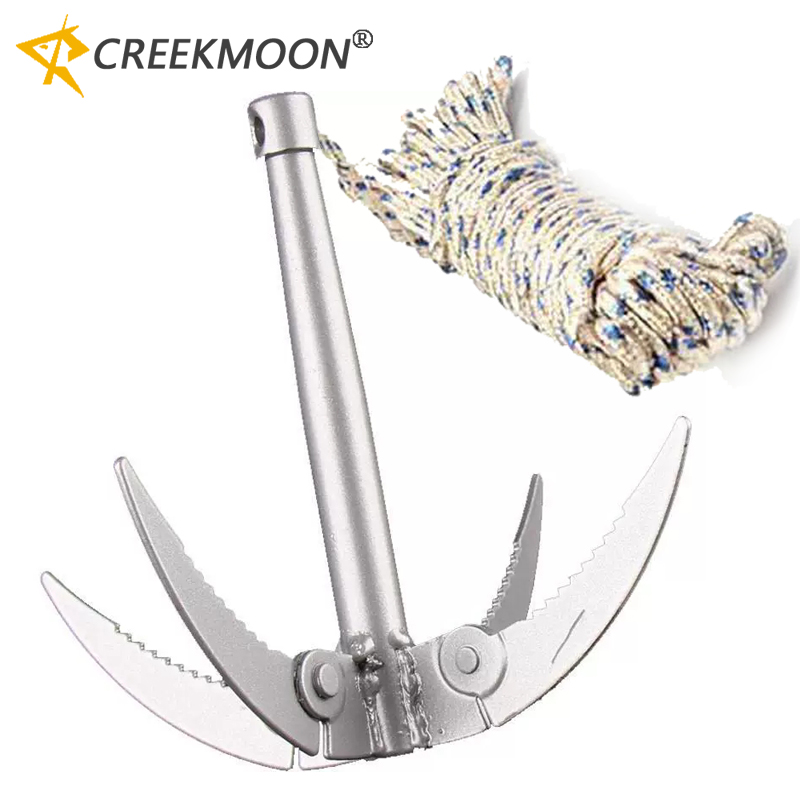 4 Claw Anchor Sickle Foldable  - Fishing Boat Anchor reseña y precio