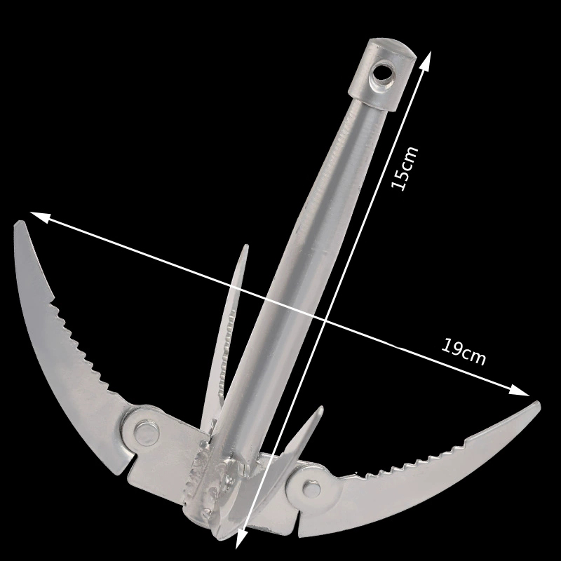 4 Claw Anchor Sickle Foldable  - Fishing Boat Anchor reseña y precio