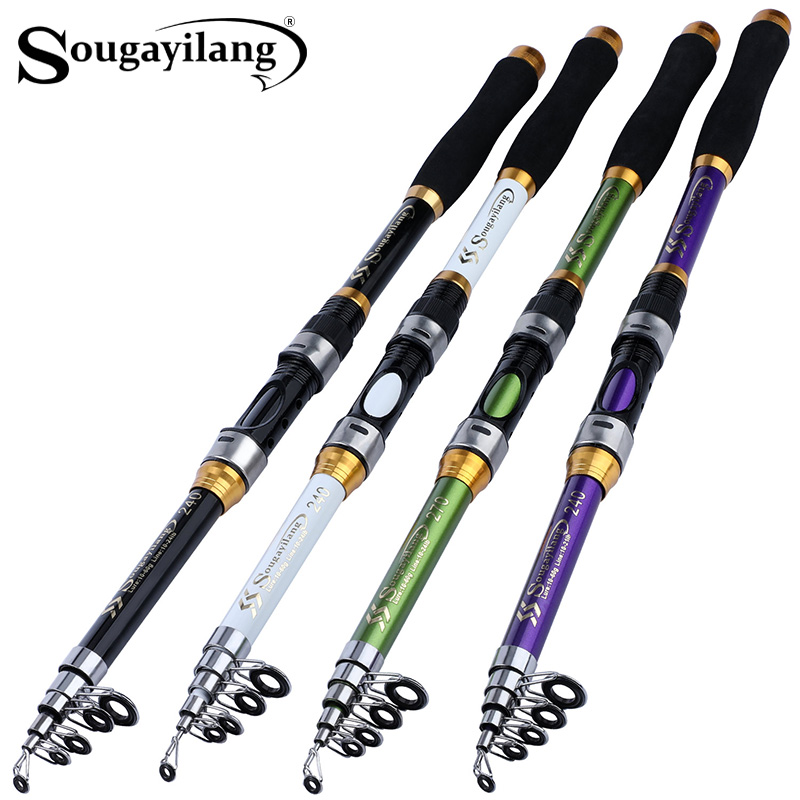 Sougayilang 4 Colors Telescopi - Fishing Boat Fiberglass reseña y precio