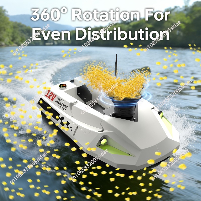 T2Remote Control Bait Spreader - Fishing Boat Anchor Winch reseña y precio