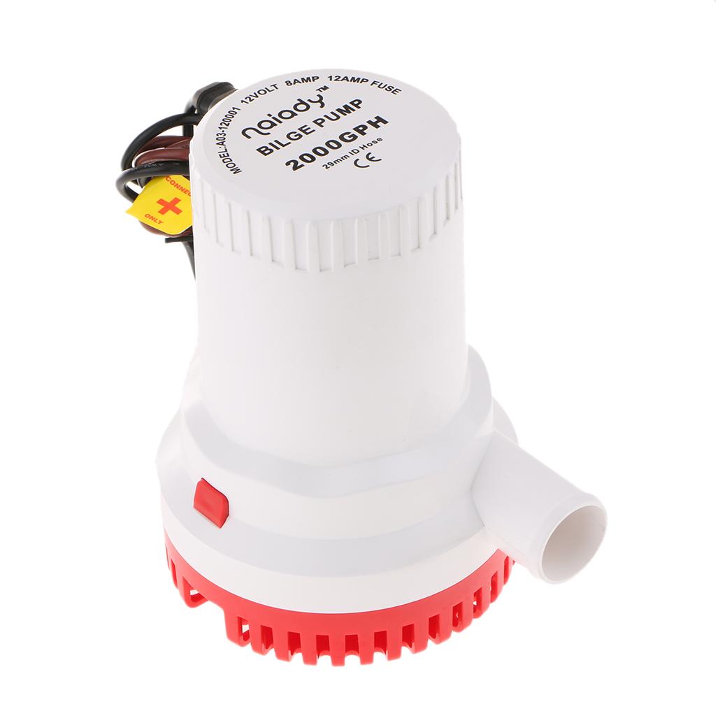 Electric Bilge Pump 2000GPH Su - Fishing Boat Bilge Pump reseña y precio