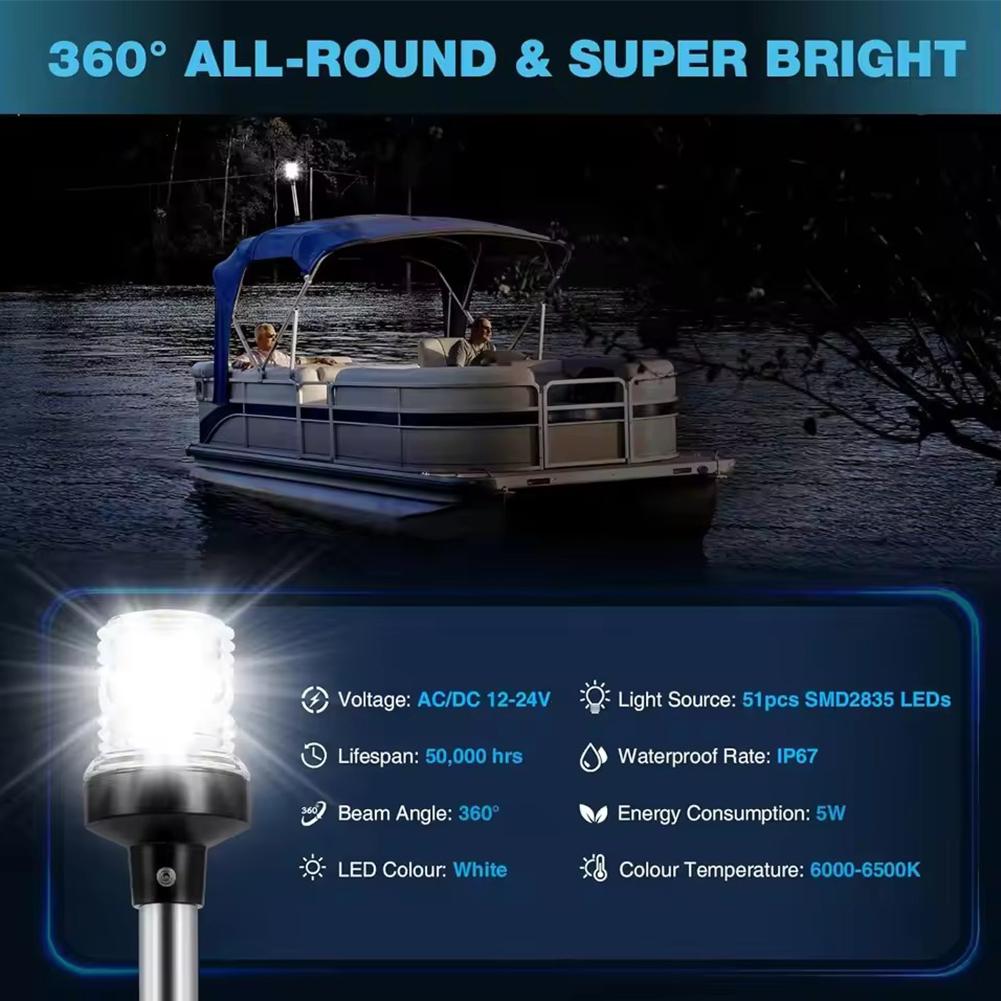 Anchor Light Boat Stern Light  - Fishing Boat Anchor reseña y precio