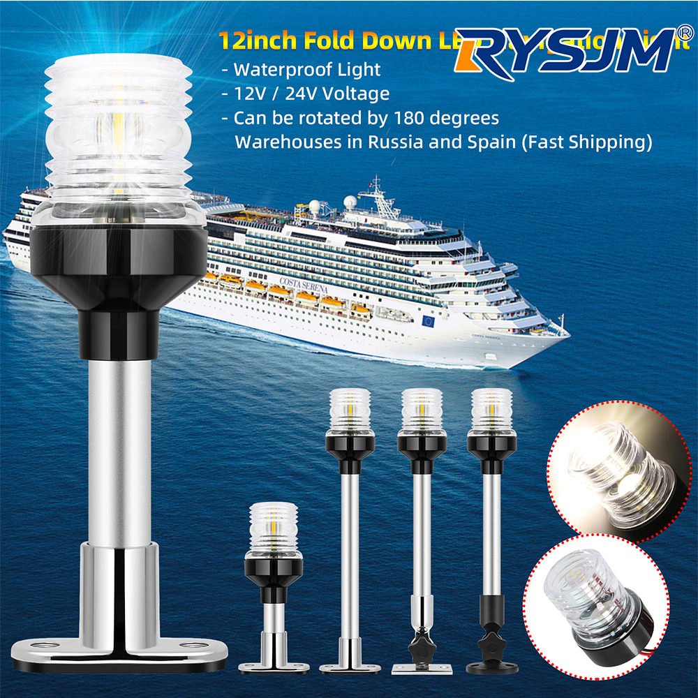 6/12inch LED Fold Yacht Naviga - Fishing Boat Paddle reseña y precio