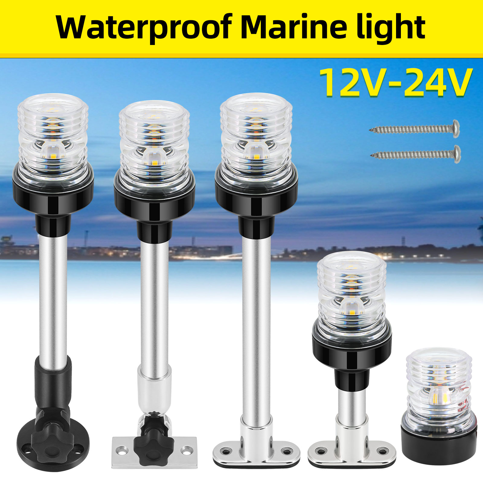 6/12inch LED Fold Yacht Naviga - Fishing Boat Paddle reseña y precio