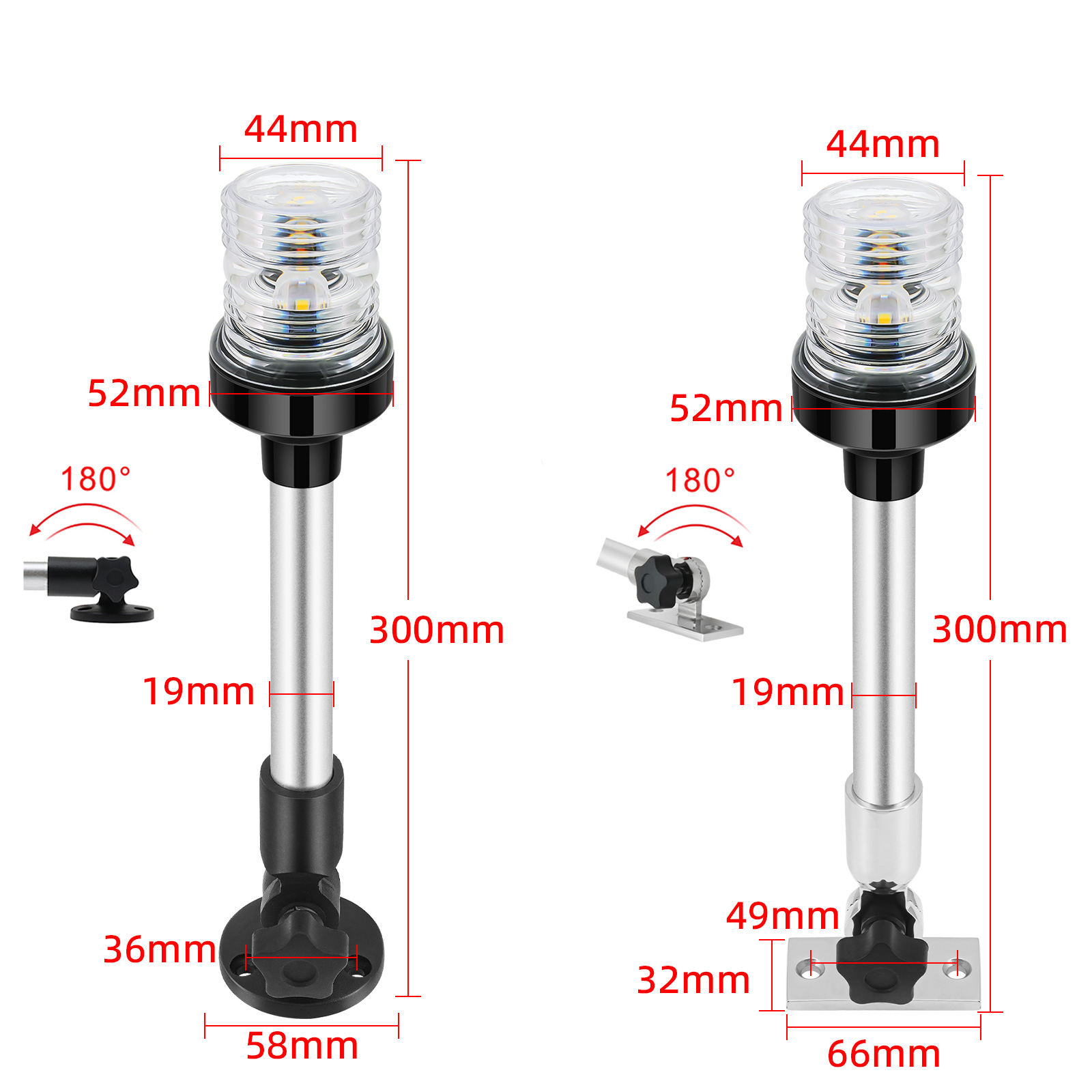 6/12inch LED Fold Yacht Naviga - Fishing Boat Paddle reseña y precio