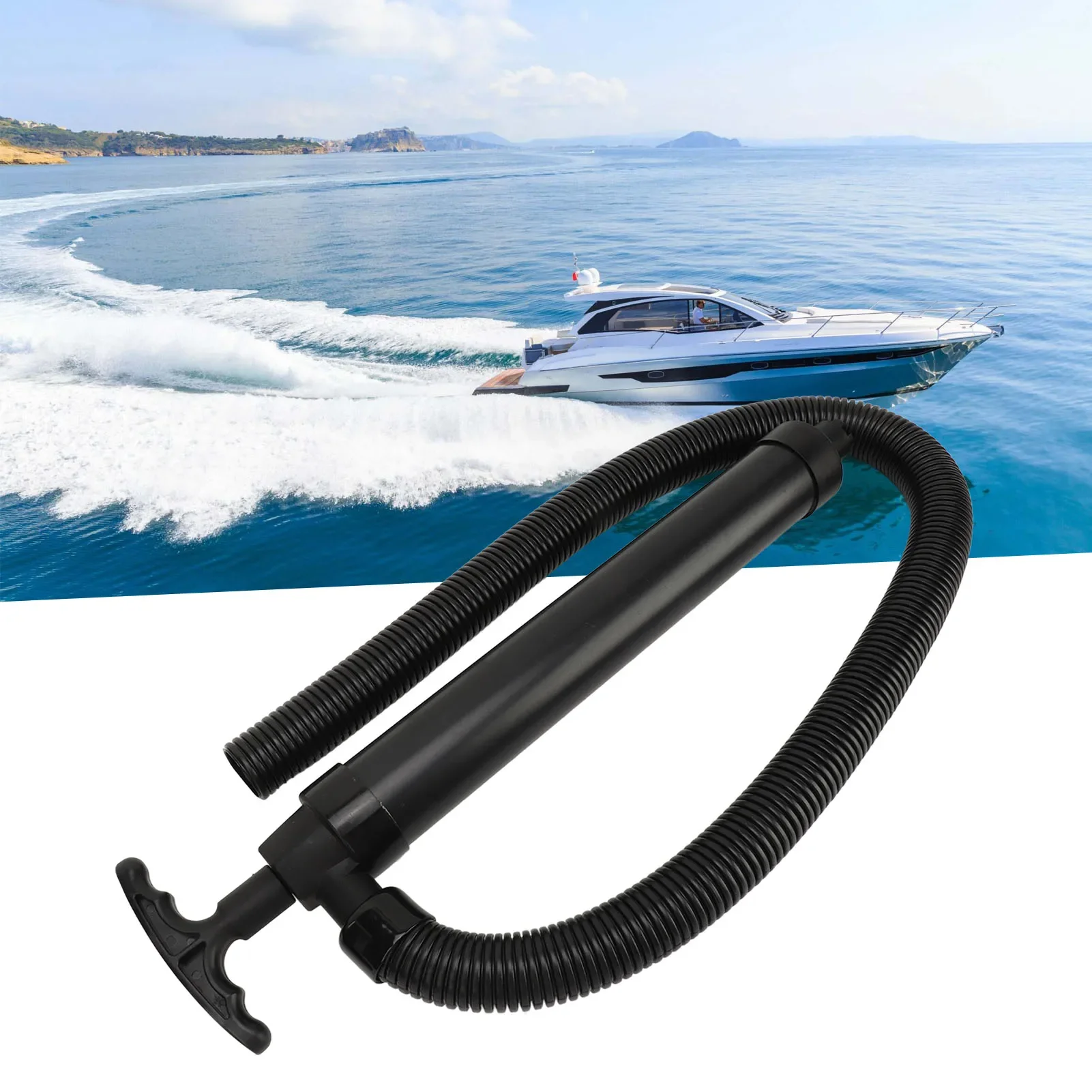 Manual Bilge Pump With Hose Po - Fishing Boat Bilge Pump reseña y precio