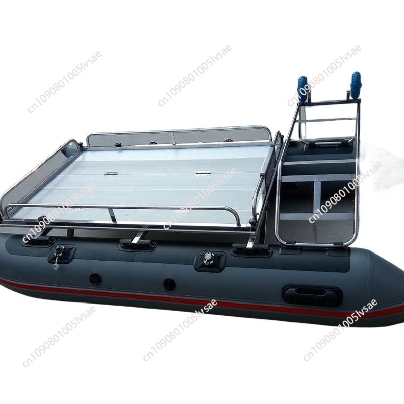 Aluminium Deck PVC Pontoon 1/2 - Fishing Boat Inflatable reseña y precio