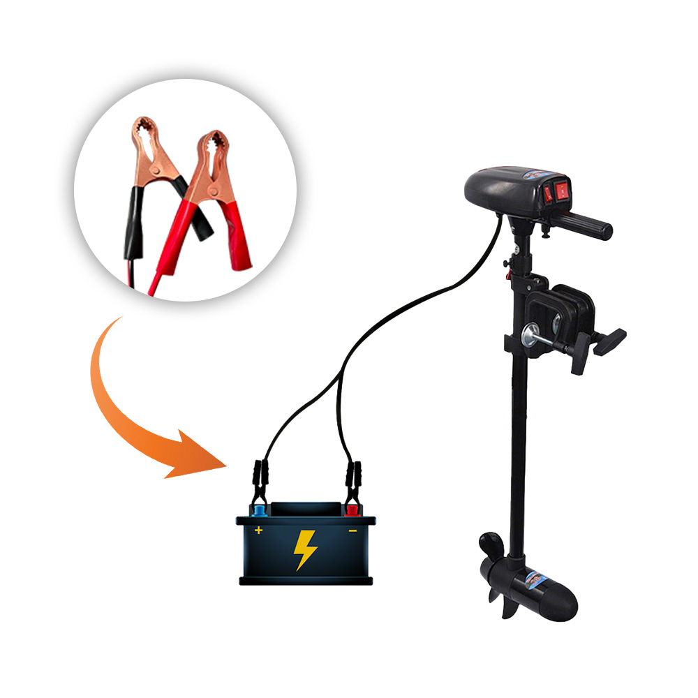 SAVAGE MARINE 12V 28LB Electri - Fishing Boat Outboard Motor reseña y precio