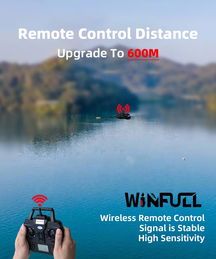 WINFULL Wireless Remote Contro - Fishing Boat Gps reseña y precio