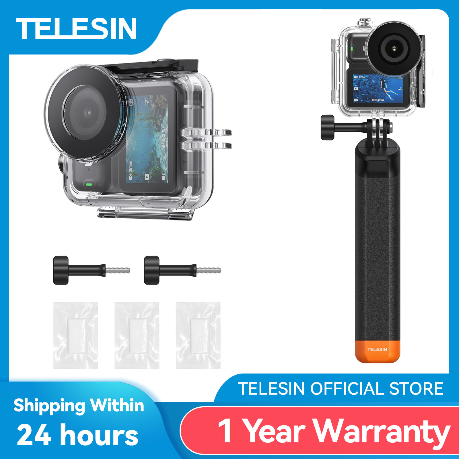 TELESIN 60M Diving Waterproof  - Fishing Boat Cover reseña y precio