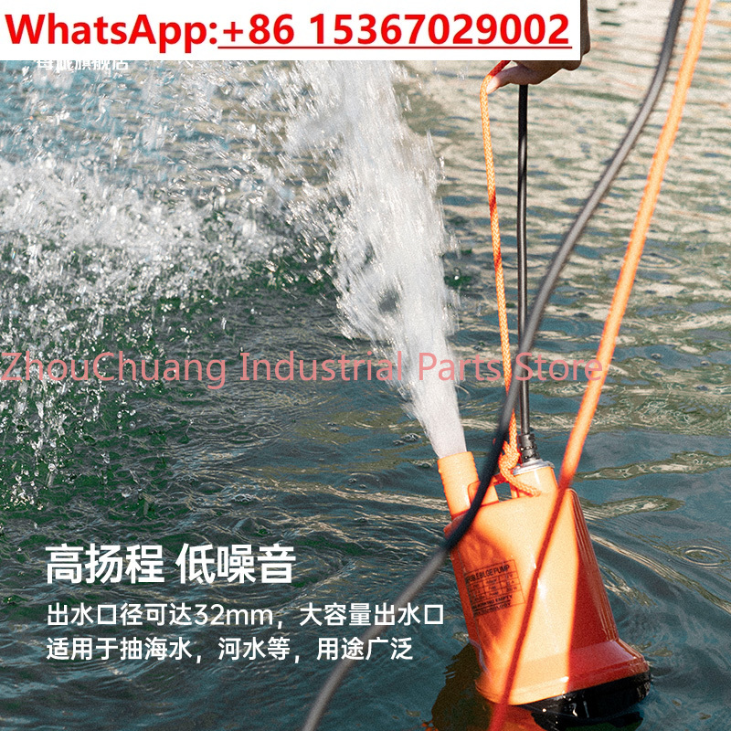 Marine bilge pump 12V24v DC su - Fishing Boat Bilge Pump reseña y precio