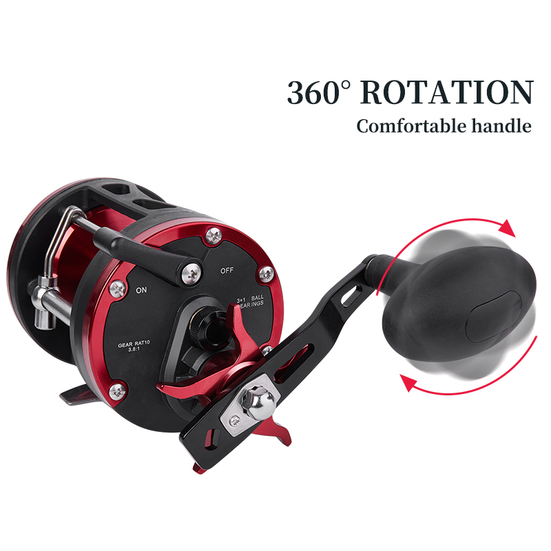 BILLINGS Trolling Drum Reel 33 - Fishing Boat Steering Wheel reseña y precio
