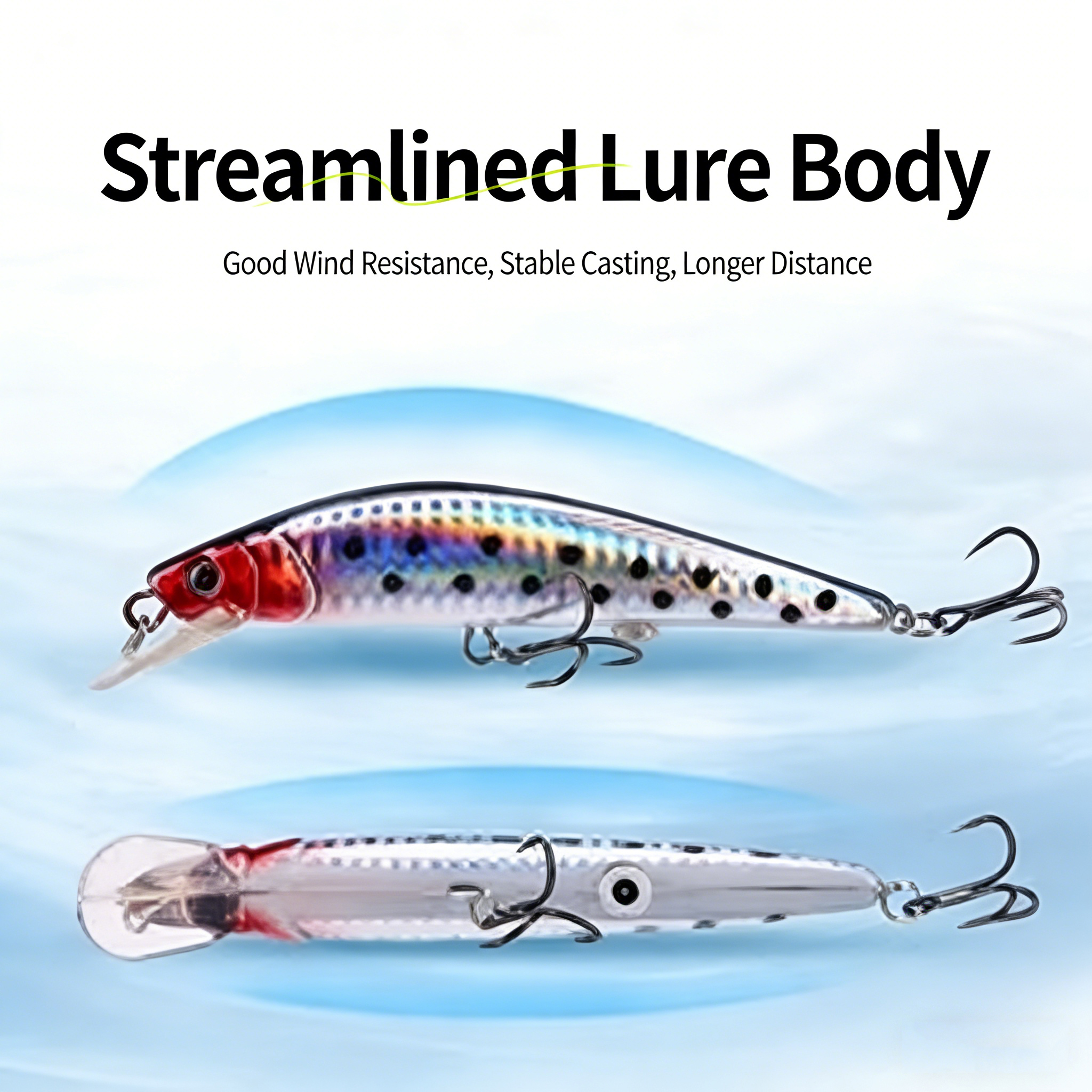 Simulated Fishing Lures Bait E - Fishing Boat Navigation Light reseña y precio