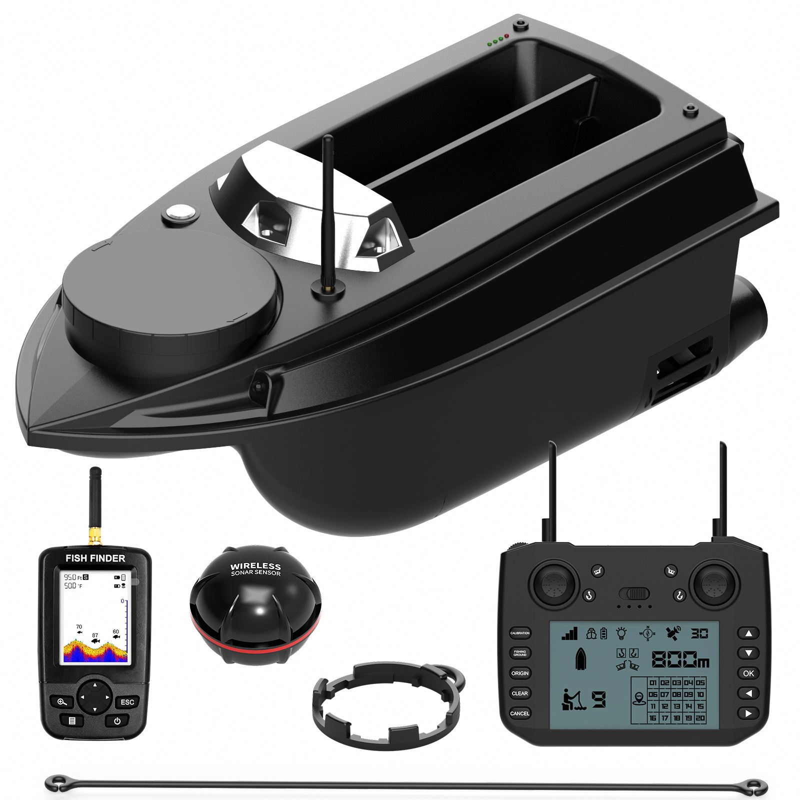 2024 Flytec New V030 RC Fishin - Fishing Boat Gps reseña y precio