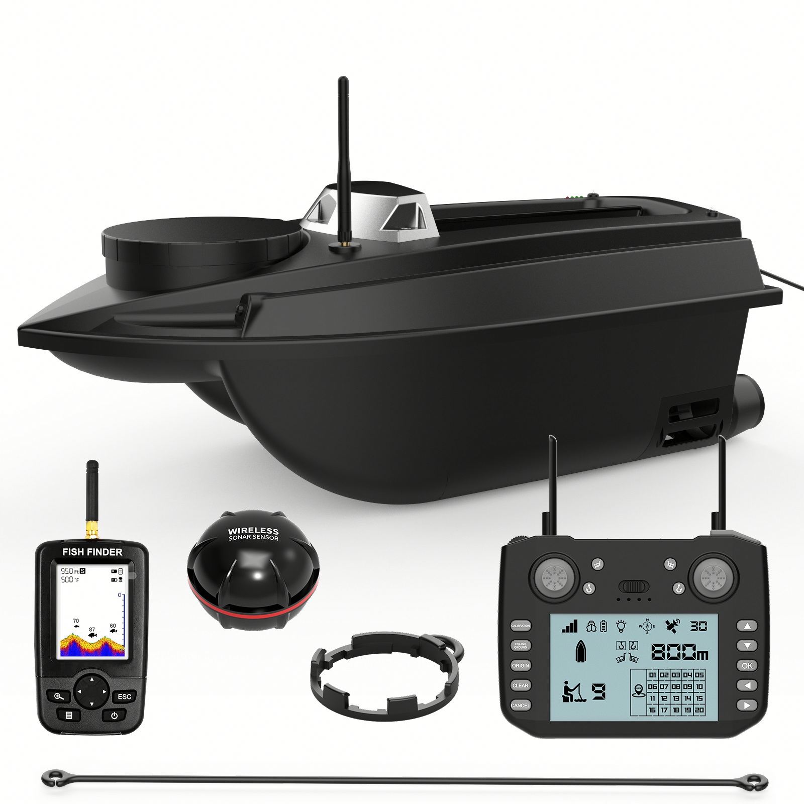 2024 Flytec New V030 RC Fishin - Fishing Boat Gps reseña y precio