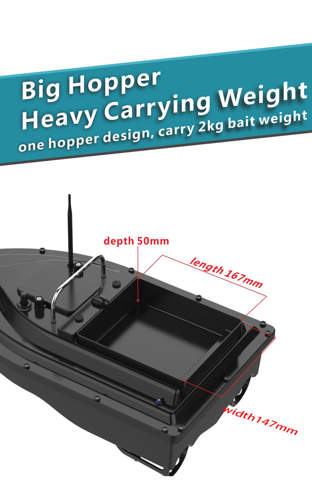 Bait Boat With GPS Positioning - Fishing Boat Gps reseña y precio