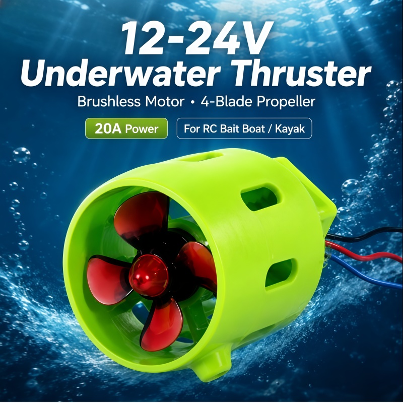 12-24V 20A Brushless Underwate - Fishing Boat Trolling Motor reseña y precio
