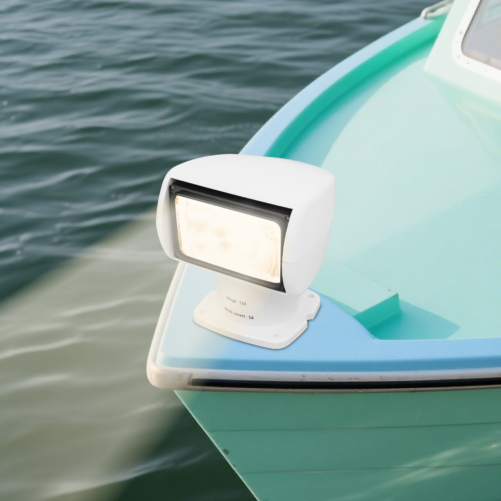 Remote Control Marine Spotligh - Fishing Boat Navigation Light reseña y precio