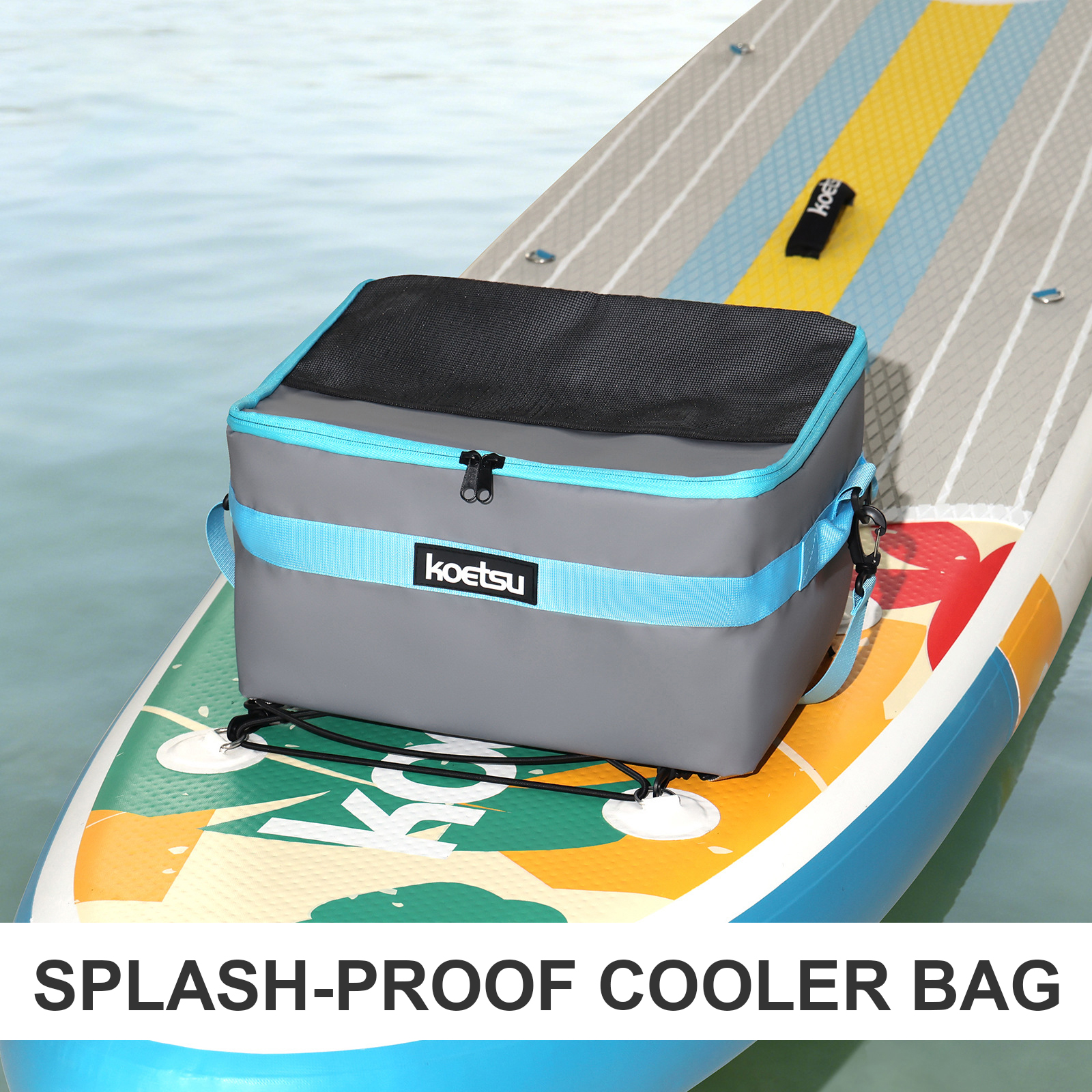 Insulated Paddleboard Cooler w - Fishing Boat Paddle reseña y precio