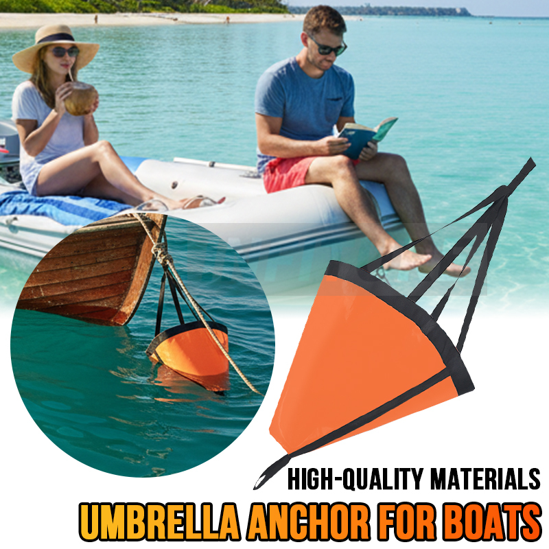 18-53'' Sea Drogue Anchor Floa - Fishing Boat Anchor reseña y precio