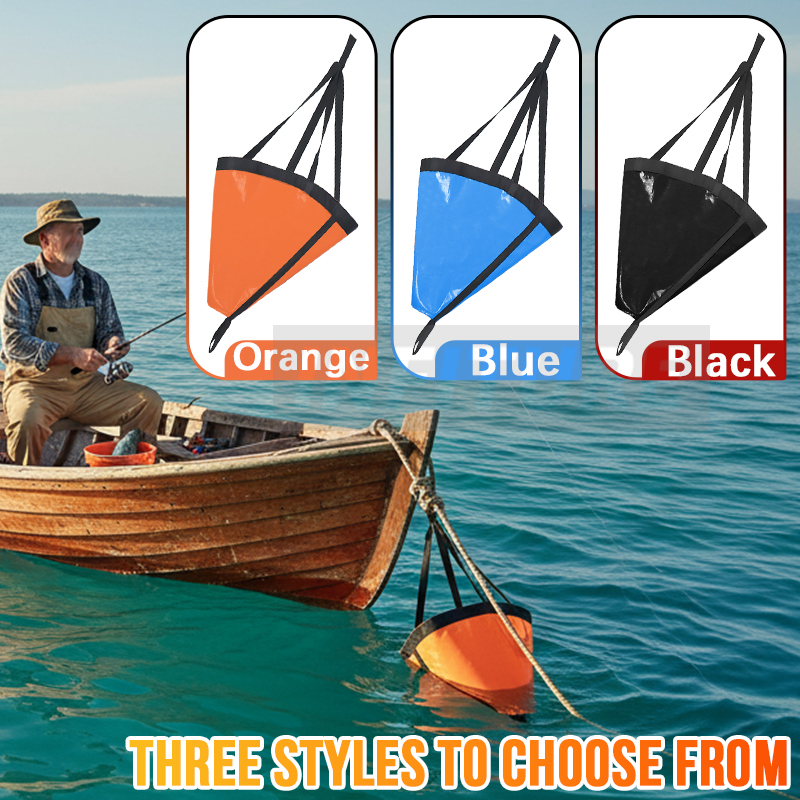 18-53'' Sea Drogue Anchor Floa - Fishing Boat Anchor reseña y precio