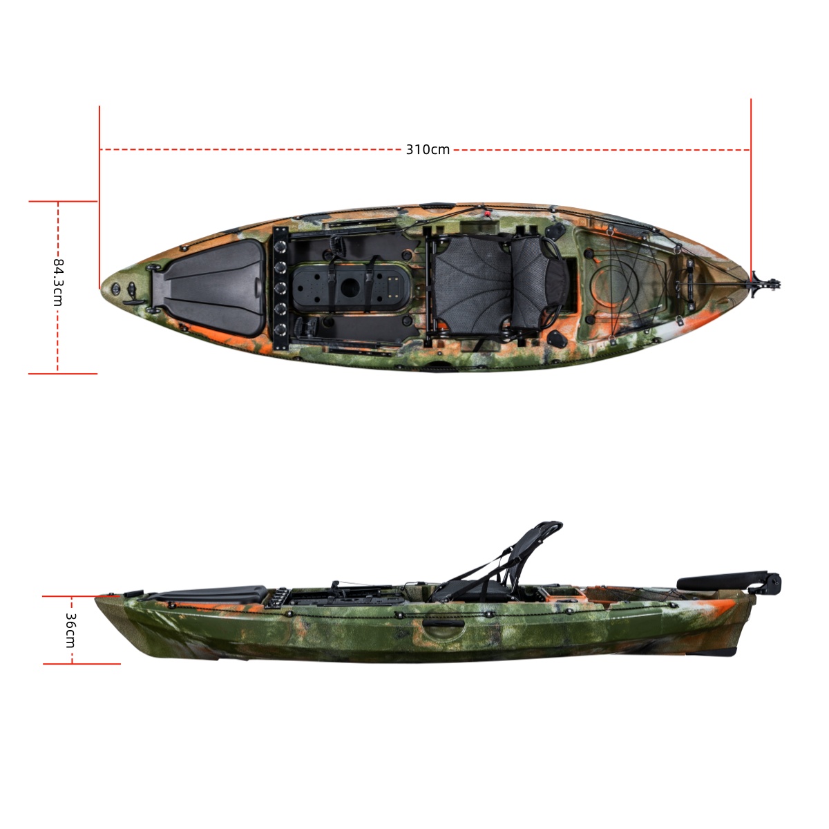 LSF First-class Single Fishing - Fishing Boat Seat reseña y precio