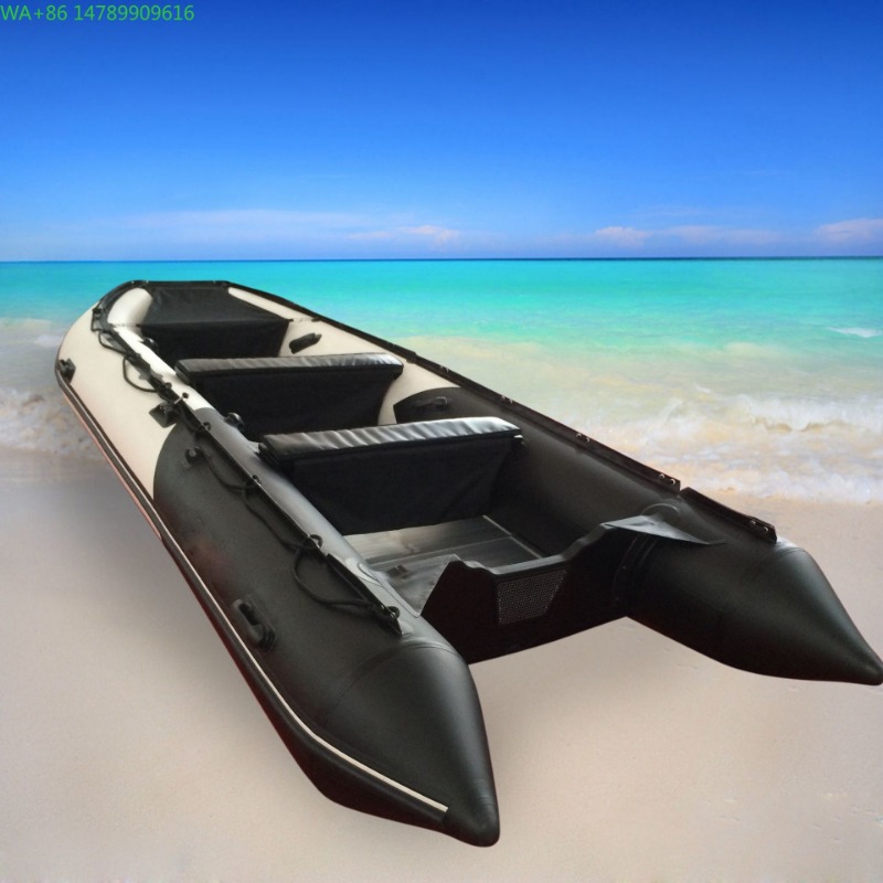 Thickened PVC 4.7 m 9-seat Res - Fishing Boat Inflatable reseña y precio