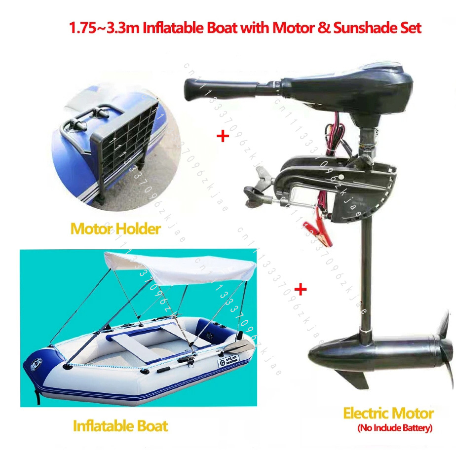 1.75~3.3m Inflatable Boat with - Fishing Boat Inflatable reseña y precio