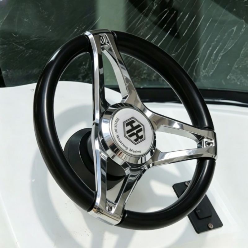 Marine Steering Wheel With Ass - Fishing Boat Steering Wheel reseña y precio