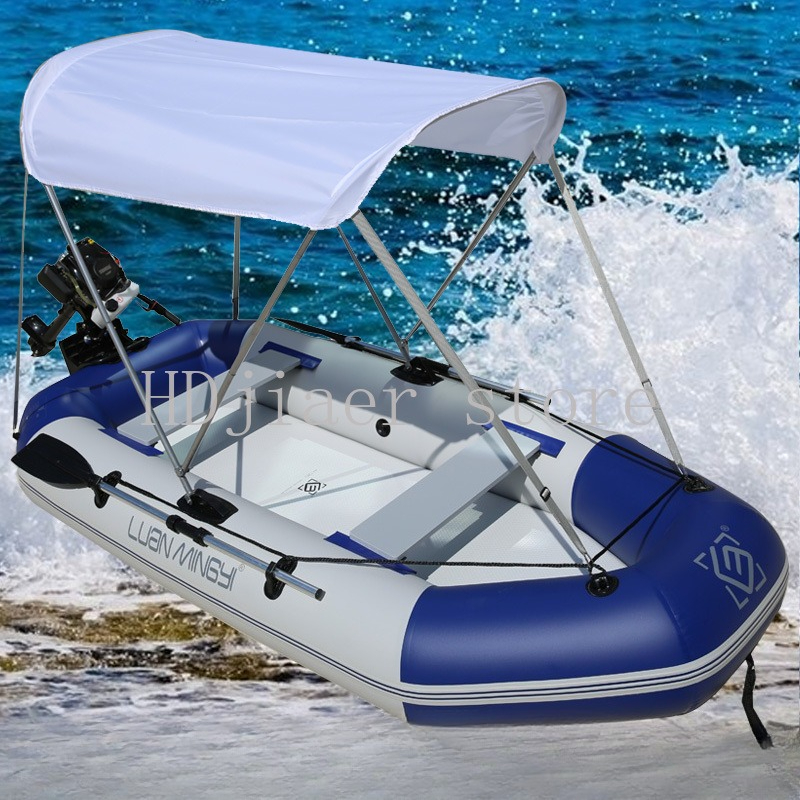 Inflatable Boat with Hard Bott - Fishing Boat Inflatable reseña y precio