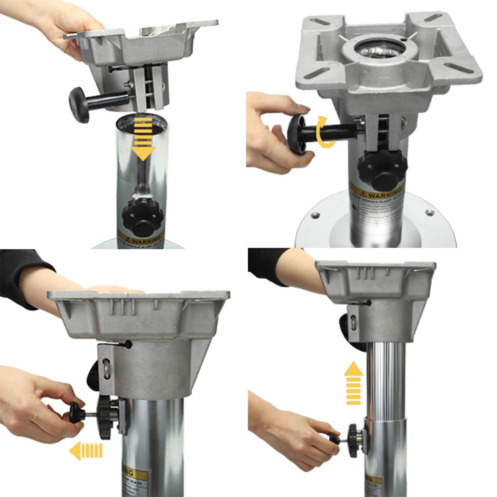 Adjustable Aluminum Boat Seat  - Fishing Boat Seat reseña y precio